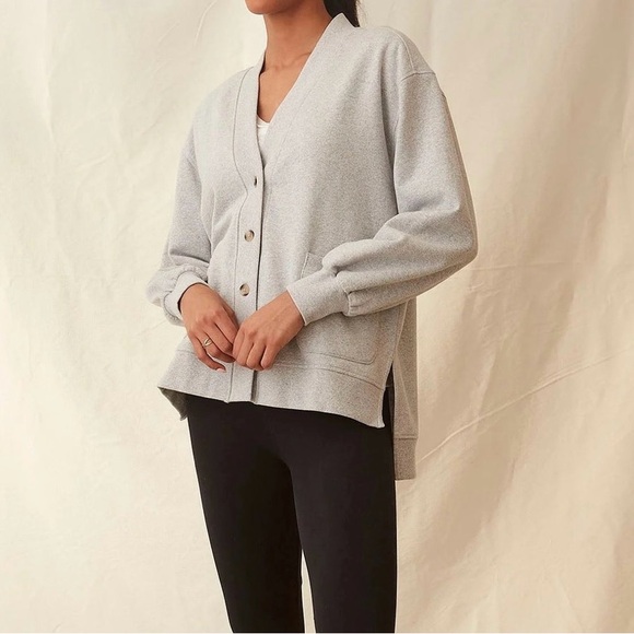 NWT Grey State Gray Cardigan Sz Medium - Picture 2 of 9